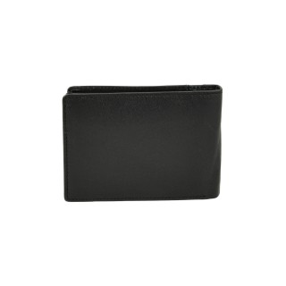 Δερμάτινο Ανδρικό Πορτοφόλι Μαύρο Daston 060