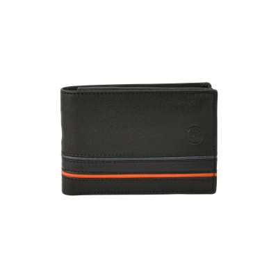 Δερμάτινο Ανδρικό Πορτοφόλι Μαύρο Daston 063