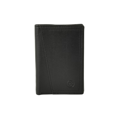 Daston 065 Ανδρικό Δερμάτινο Πορτοφόλι Μαύρο