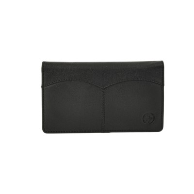 Δερμάτινο Ανδρικό Πορτοφόλι Μαύρο Daston 073