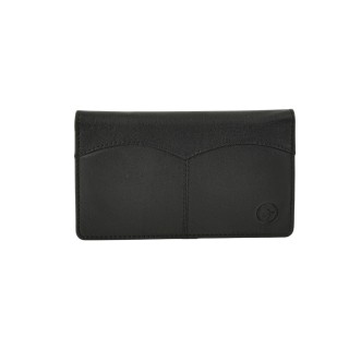 Δερμάτινο Ανδρικό Πορτοφόλι Μαύρο Daston 073