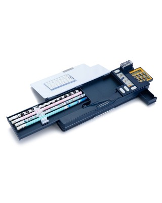 Κασετίνα Skateboard Yolo Μπλε 11314