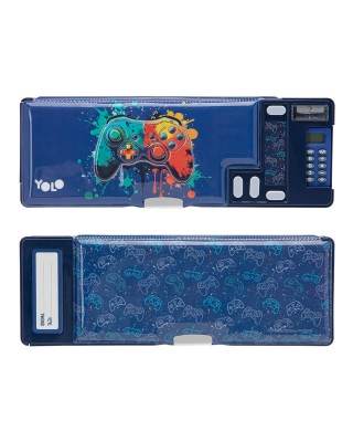 Κασετίνα Gamer Yolo Μπλε 10139