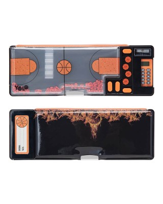 Κασετίνα Basketball Yolo Μαύρη 10146