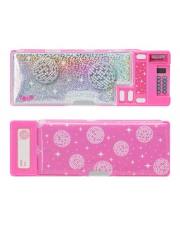 Κασετίνα Disco Yolo Ροζ 10144