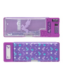 Κασετίνα Purple Pegasus Yolo Μωβ 10145