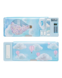 Κασετίνα Hot Air Ballon Yolo Γαλάζια 10147