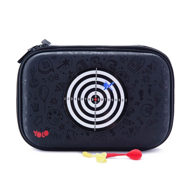 Διπλή EVA Κασετίνα με Μαγνητικά Βελάκια Yolo 90503