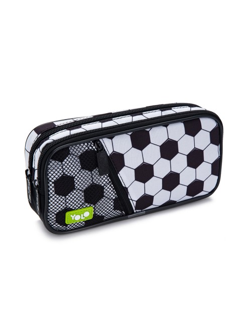 Κασετίνα Box με 3 θήκες Ποδόσφαιρο Yolo 90116