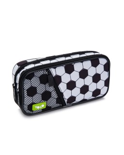 Κασετίνα Box με 3 θήκες Ποδόσφαιρο Yolo 90116