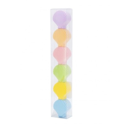 Μαρκαδόροι Υπογράμμισης Σετ 6τμχ Κοχύλια Yolo 90915