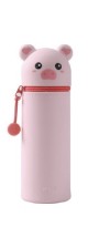 Κασετίνα Σιλικόνης Pink Pig I-TOTAL