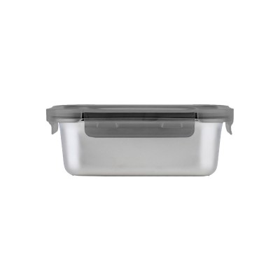 ESTIA ΦΑΓΗΤΟΔΟΧΕΙΟ ΑΝΟΞΕΙΔΩΤΟ 1200ml ΜΕ ΠΛΑΣΤΙΚΟ ΚΑΠΑΚΙ