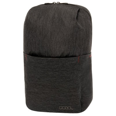 Polo Airy Σχολική Τσάντα Πλάτης Νηπιαγωγείου Μαύρη 10lt 9-02-038-2001