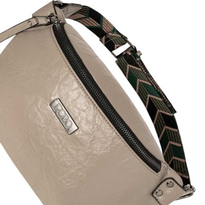 Polo Aurora Γυναικείο Τσαντάκι Στήθους Μπεζ 9-07-065-7403