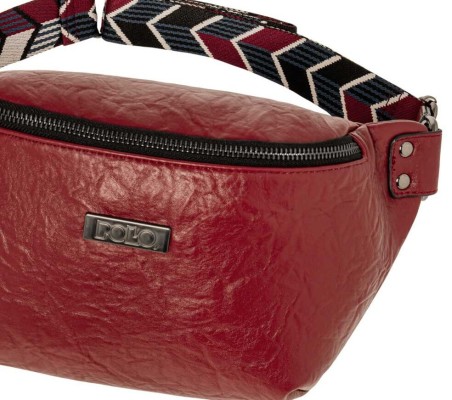 Polo Aurora Γυναικείο Τσαντάκι Στήθους Κόκκινο 9-07-065-3300