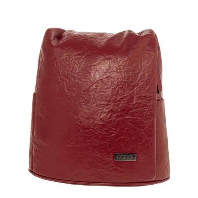 Polo Nadina Γυναικεία Τσάντα Πλάτης Κόκκινη 9-07-064-3300