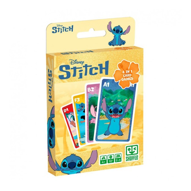 Επιτραπέζιο Παιχνίδι Stitch για 2-4 Παίκτες 4+ Ετών (EN) Shuffle