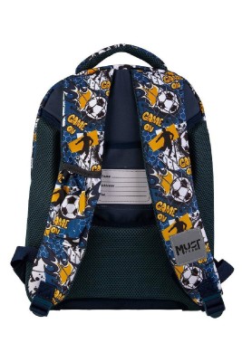 Must Team Σχολική Τσάντα Πλάτης Δημοτικού Πολύχρωμη 25lt