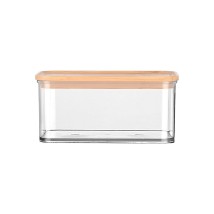 ESTIA ΔΟΧΕΙΟ ΑΠΟΘΗΚΕΥΣΗΣ BAMBOO ESSENTIALS ΠΛΑΣΤΙΚΟ 750ml ΣΤΟΙΒΑΖΟΜΕΝΟ