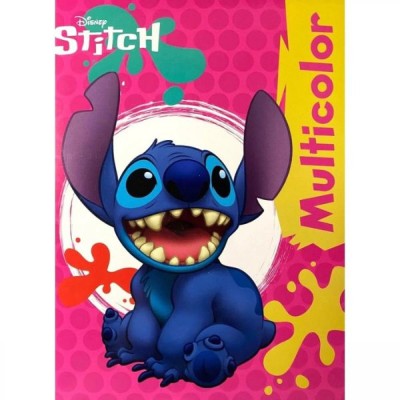 Βιβλίο Ζωγραφικής Multicolor Stitch & Lilo Α4 Τυχαία Επιλογή 000565313