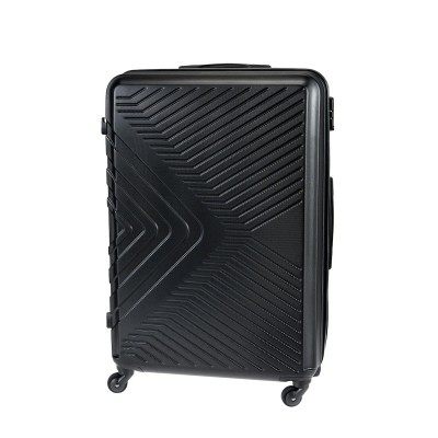 Polo Oslo Μεσαία Βαλίτσα Ταξιδίου Σκληρή Μαύρη με 4 Ρόδες Ύψους 65εκ. 9-09-011-2000