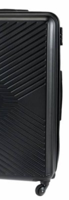 Polo Oslo Μεσαία Βαλίτσα Ταξιδίου Σκληρή Μαύρη με 4 Ρόδες Ύψους 65εκ. 9-09-011-2000