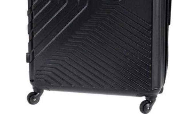 Polo Oslo Μεσαία Βαλίτσα Ταξιδίου Σκληρή Μαύρη με 4 Ρόδες Ύψους 65εκ. 9-09-011-2000