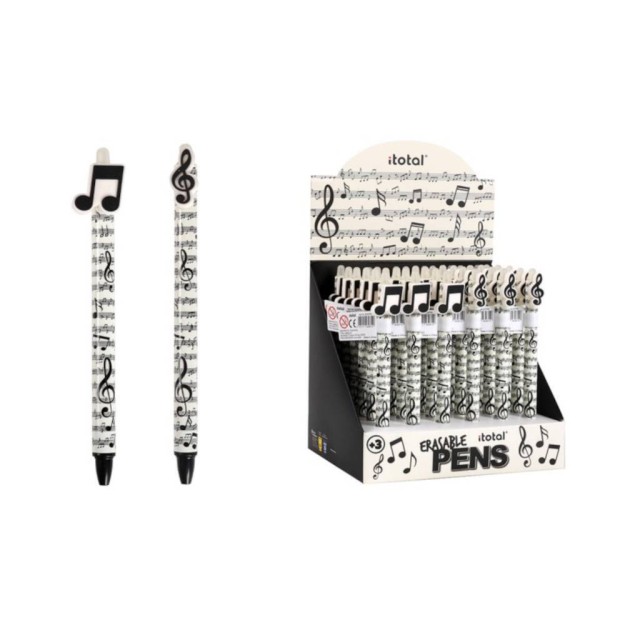 XL2177D Στυλό TOTAL GIFT Music Erasable Pen (Τυχαία Επιλογή Σχεδίου)