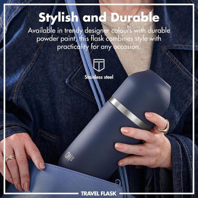 Ion8 Κούπα Θερμός 700ml Navy I8FS700ANAVY