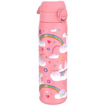 Ion8 Unicorn Rainbow Παιδικό Παγούρι Μονόκερος Ανοξείδωτο Non Spill Ροζ 600ml I8SS600PPUNIRAIN
