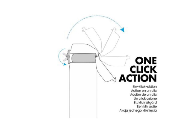 Ion8 Πλαστικό Παγούρι σε Πράσινο χρώμα I8RF500PTDINO 600ml