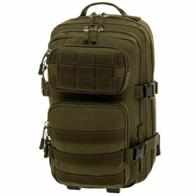 Polo Squad Υφασμάτινο Σακίδιο Πλάτης Χακί 18lt 9-02-043-6500