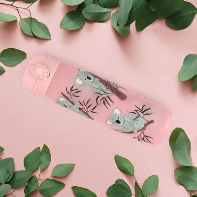 Ion8 Παιδικό Παγούρι Πλαστικό Ροζ 600ml I8RF500PKOA2