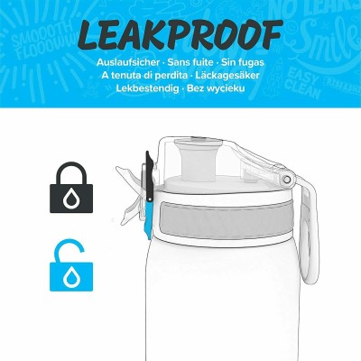 Ion8 Παιδικό Παγούρι Πλαστικό Ροζ 600ml I8RF500PKOA2