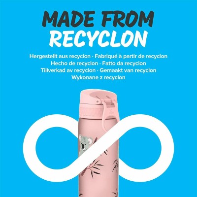 Ion8 Παιδικό Παγούρι Πλαστικό Ροζ 600ml I8RF500PKOA2