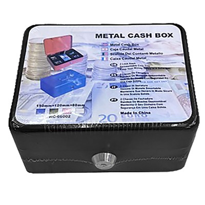 HOMie Κουτί Ταμείου με Κλειδί 96-856 Μπλε