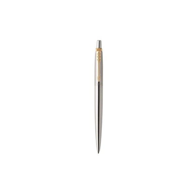 Parker Στυλό Ballpoint με Μπλε Μελάνι 1953182 Stainless Steel GT