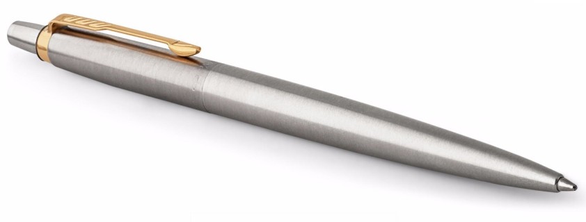 Parker Στυλό Ballpoint με Μπλε Μελάνι 1953182 Stainless Steel GT