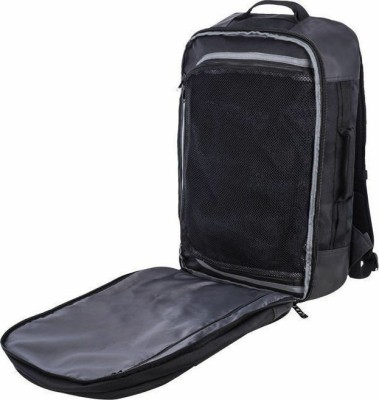 Polo Boston Υφασμάτινο Σακίδιο Πλάτης Αδιάβροχο Μαύρο 9-02-003-2000