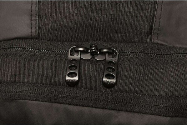 Polo Boston Υφασμάτινο Σακίδιο Πλάτης Αδιάβροχο Μαύρο 9-02-003-2000