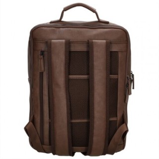 Beagles Τσάντα Πλάτης για Laptop 15.6" σε Καφέ χρώμα