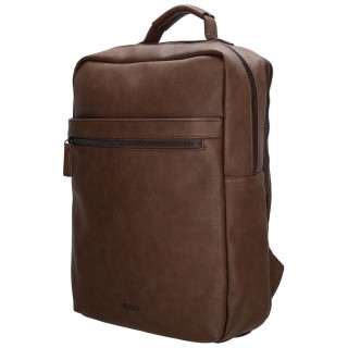 Beagles Τσάντα Πλάτης για Laptop 15.6" σε Καφέ χρώμα