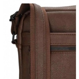 Beagles Ανδρική Τσάντα Ώμου / Χιαστί Καφέ 21672-097