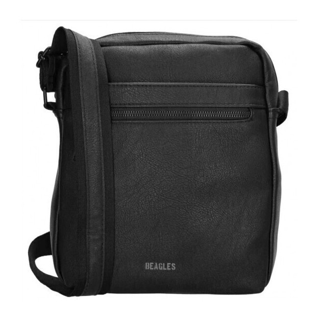 Beagles Ανδρική Τσάντα Ώμου / Χιαστί Μαύρη 21672-001