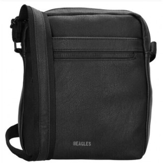 Beagles Ανδρική Τσάντα Ώμου / Χιαστί Μαύρη 21672-001