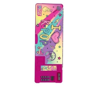 Must I Love Κασετίνα με 1 Θήκη Ροζ 000586132 I Love K-Pop