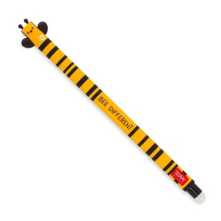 Legami Milano Bee Στυλό Gel 0.7mm Κίτρινο με Μαύρο Μελάνι Erasable EP0029