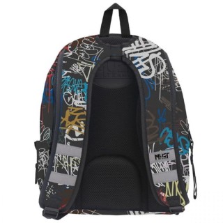 Must Σχολική Τσάντα Πλάτης Γυμνασίου - Λυκείου Inspiration Graffiti 25lt 000585803