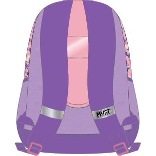 Σχολική Τσάντα Πλάτης Δημοτικού Πολύχρωμη 25lt